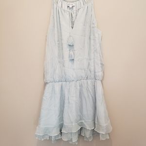 Elizabeth and James light blue Kenji mini dress Size L